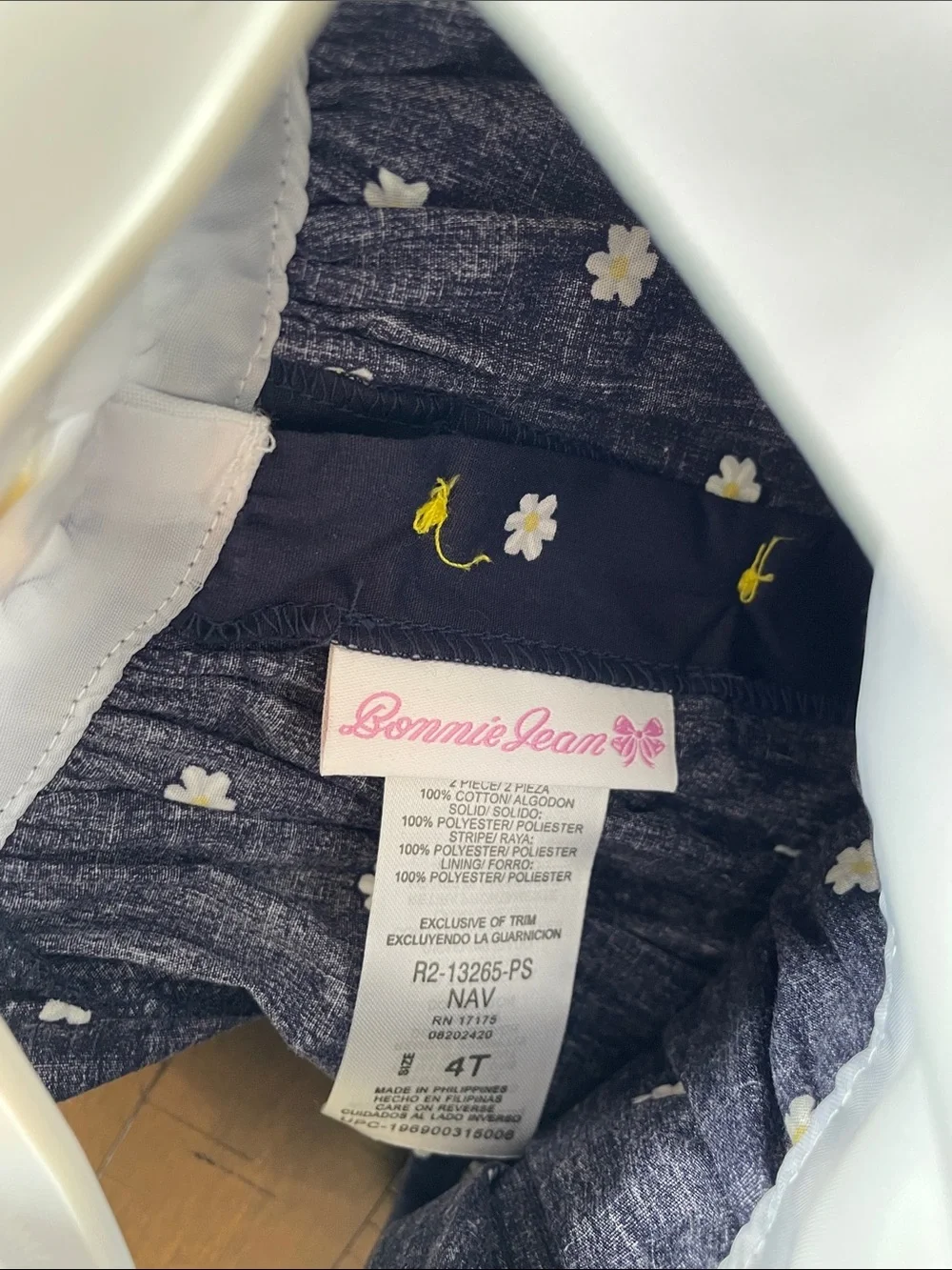 Bonnie Jean navy dress